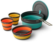 Sea to Summit Frontier UL Collapsible Pot Cook Set w/ 2.2L Pot [2P] [5 Piece]