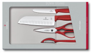 Victorinox Kuchyňská sada Swiss Classic červená 4 ks