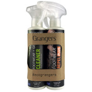 Grangers Footwear Repel Plus + Footwear Gear Cleaner 2x275 ml