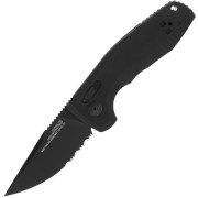 Sog Tac AU Compact Partially Serrated