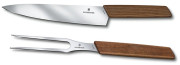 Victorinox Swiss Modern sada kuchařský nůž a vidlička na maso