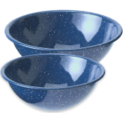 GSI Mixing Bowl Blue - smaltované misky o průměru 198 mm