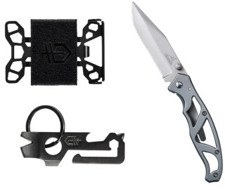 Gerber Set nůž Paraframe I + Multi-tool Mullet + Peněženka Barbill