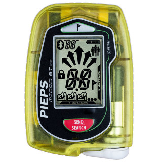 Pieps Micro BT button