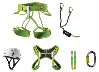 Ocún Via Ferrata Twist+Chest Pail set