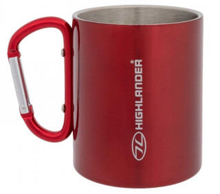 Highlander Hrnek s karabinou nerez 300 ml