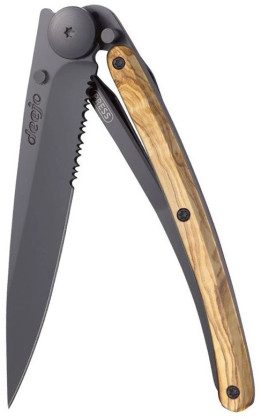 Deejo Serration Black 37g olive wood