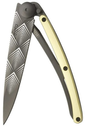 Deejo Gold Tattoo Black 27g 23kt yellow gold