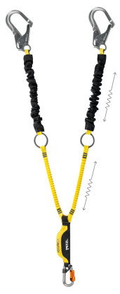 Petzl Absorbica Y Tie-back connectors