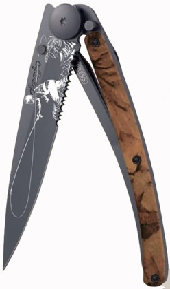 Deejo Tattoo Black Serration 37g brown camo