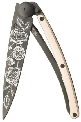 Deejo Gold Tattoo Black 27g 18kt pink gold