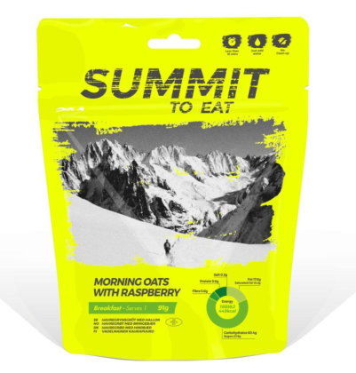 Summit to Eat Ovesná kaše s malinami