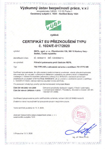 Refil 751 FFP3