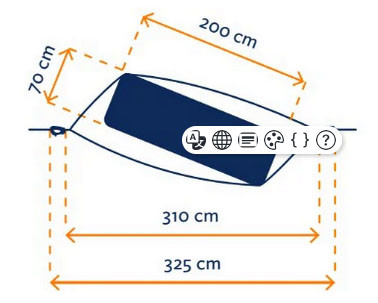 Ticket to Moon Mat Hammock