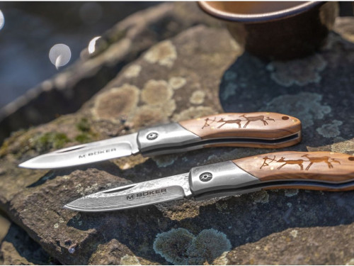 Boker Magnum Caveman Damast