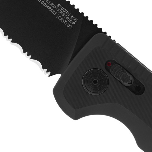 Sog Tac AU Compact Partially Serrated