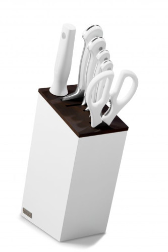 Wusthof Blok na nože Classic White 6 ks verze Santoku