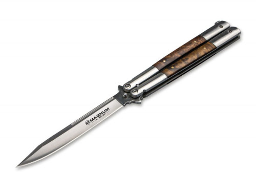 Boker Magnum Balisong Large Wood