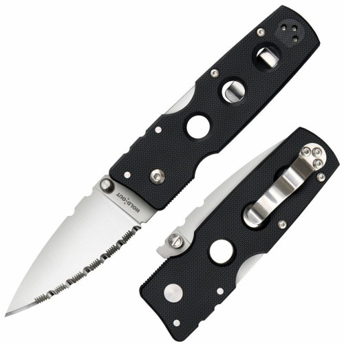 Cold Steel Hold Out 3" Blade Serrated Edge