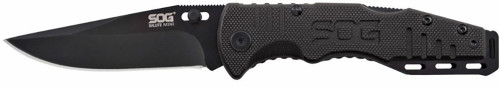 Sog Salute Mini-Black Oxide, G10