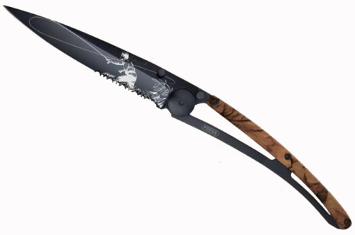 Deejo Tattoo Black Serration 37g brown camo