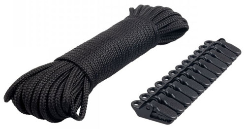 Yate Sada 12 ks svorek + šňůra 3 mm x 15 m