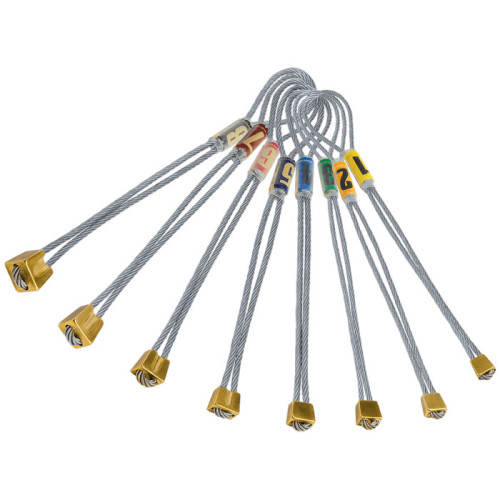 Rock Empire Climbing Stopper Brass Set 1-8