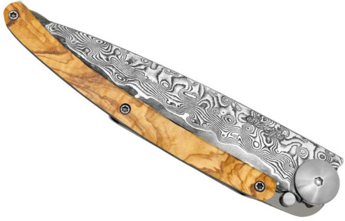 Deejo 1DB009 37g damascus olive wood