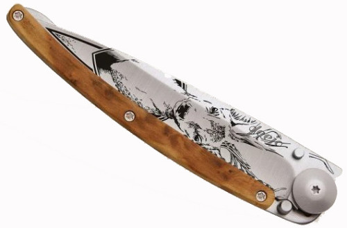 Deejo Tattoo Serration 37g juniper wood