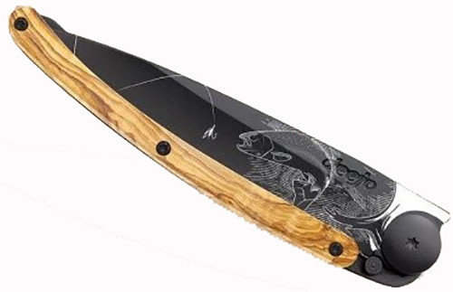 Deejo Tattoo Black 27g olive wood