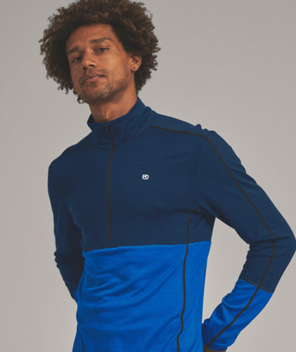 Ortovox 185 Rock'N'Wool Zip Neck Men's
