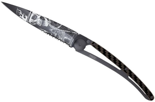 Deejo Tattoo Black Serration 37g carbon