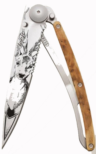 Deejo Tattoo Serration 37g juniper wood