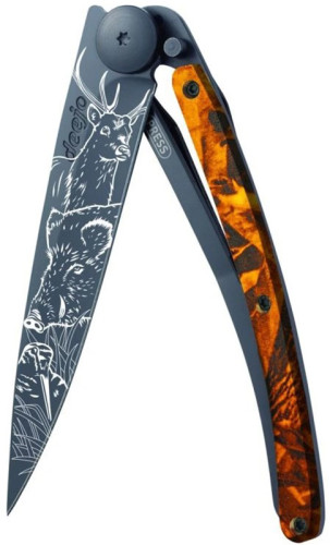 Deejo Tattoo Black 37g orange camo