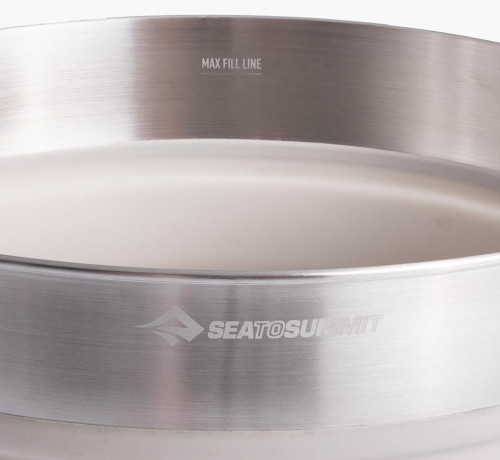 Sea to Summit Detour Stainless Steel Collapsible Pot 5L