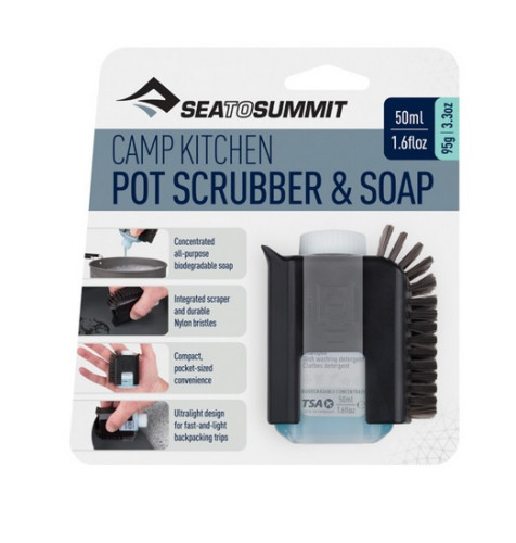 Sea to Summit Camp Kitchen Pot Scrubber 2 Piece Set