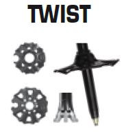 TSL Tour Carbon Compact 3 Light Twist