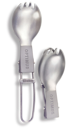 Optimus Titanium Spork skládací