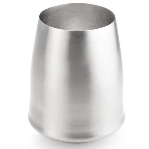 GSI Glacier Stainless Stemless Wine Glass