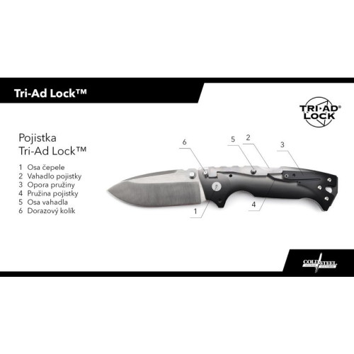 Cold Steel Recon 1 Spear Point Plain Edge