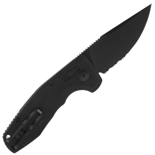 Sog Tac AU Compact Partially Serrated