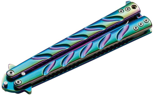 Boker Magnum Balisong Rainbow