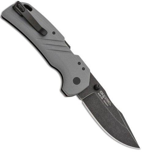Cold Steel 3" Engage AUS10A Grey G-10 Handle
