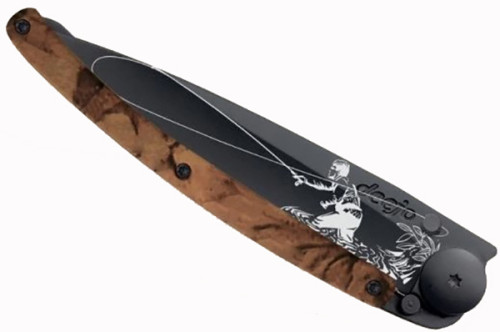 Deejo Tattoo Black Serration 37g brown camo