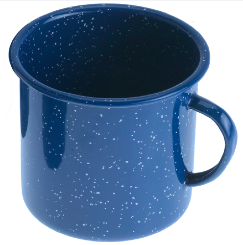 GSI Cup Blue - smaltovaný plecháček o objemu 532 ml