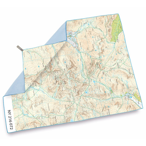 Lifeventure Map Towel