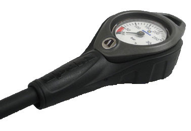 Apeks Manometr 300 bar Pewter