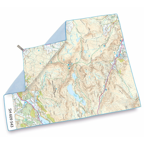 Lifeventure Map Towel