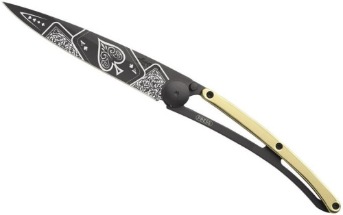 Deejo Gold Tattoo Black 37g 23kt yellow gold