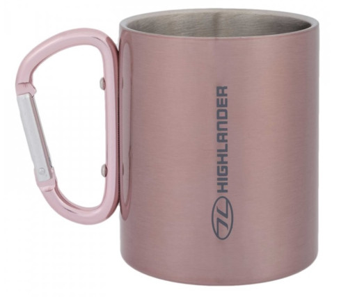 Highlander Hrnek s karabinou nerez 300 ml
